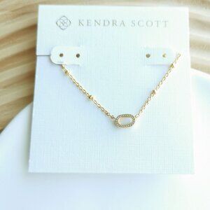 Kendra Scott Mini Elisa Satellite Short Pendant Necklace NEW